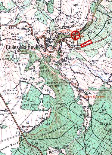 sites de parapente en Bourgogne - Culles les Roches